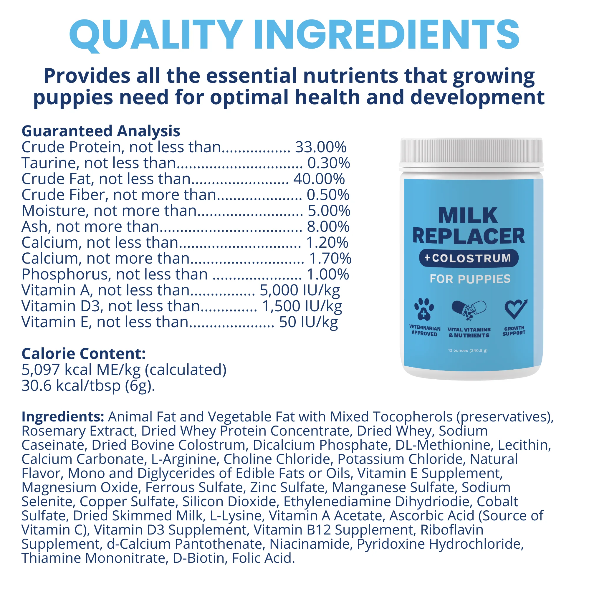 Milk Replacer for Puppies + Colostrum - Image 5
